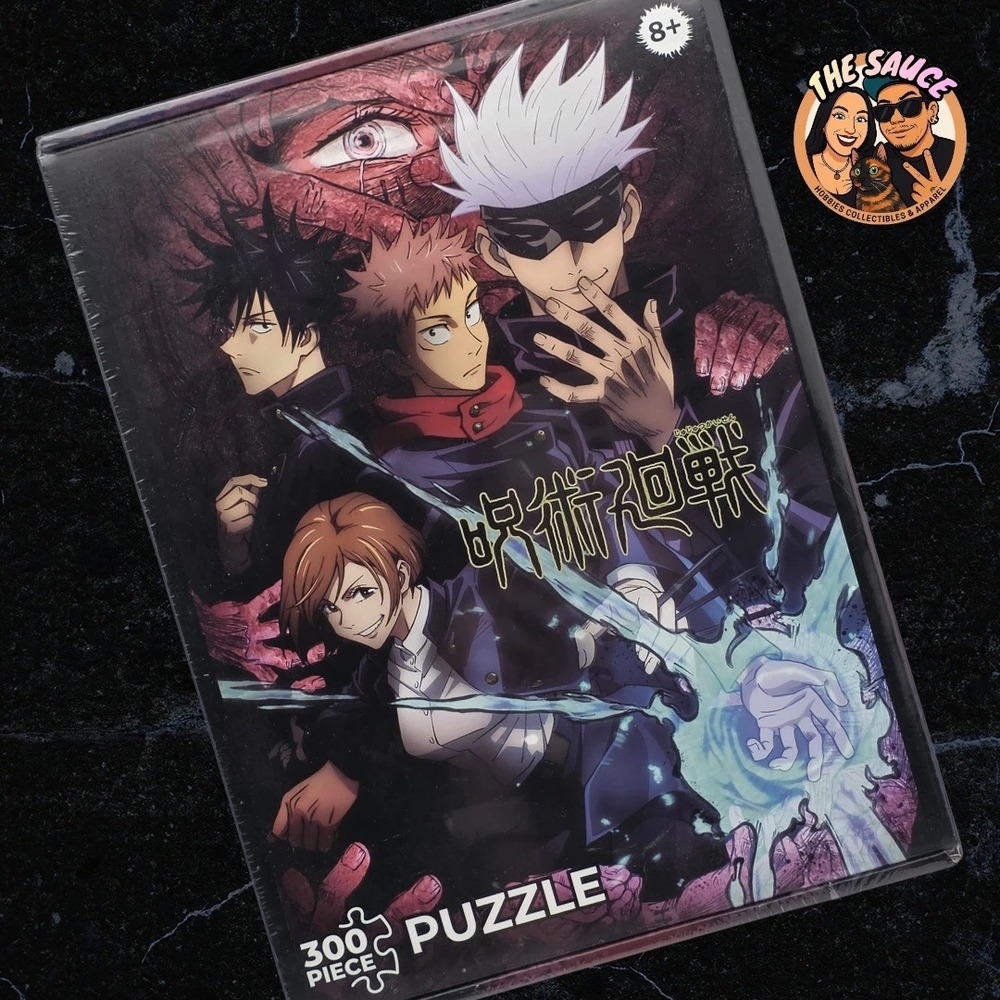 Crunchyroll Jujutsu Kaisen Puzzle 300pc Multi Poster Anime Gojo Yuji Manga Art‎
